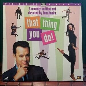 1997 That Thing You Do Tom Hanks Liv Tyler Letterbox Laserdisc Format